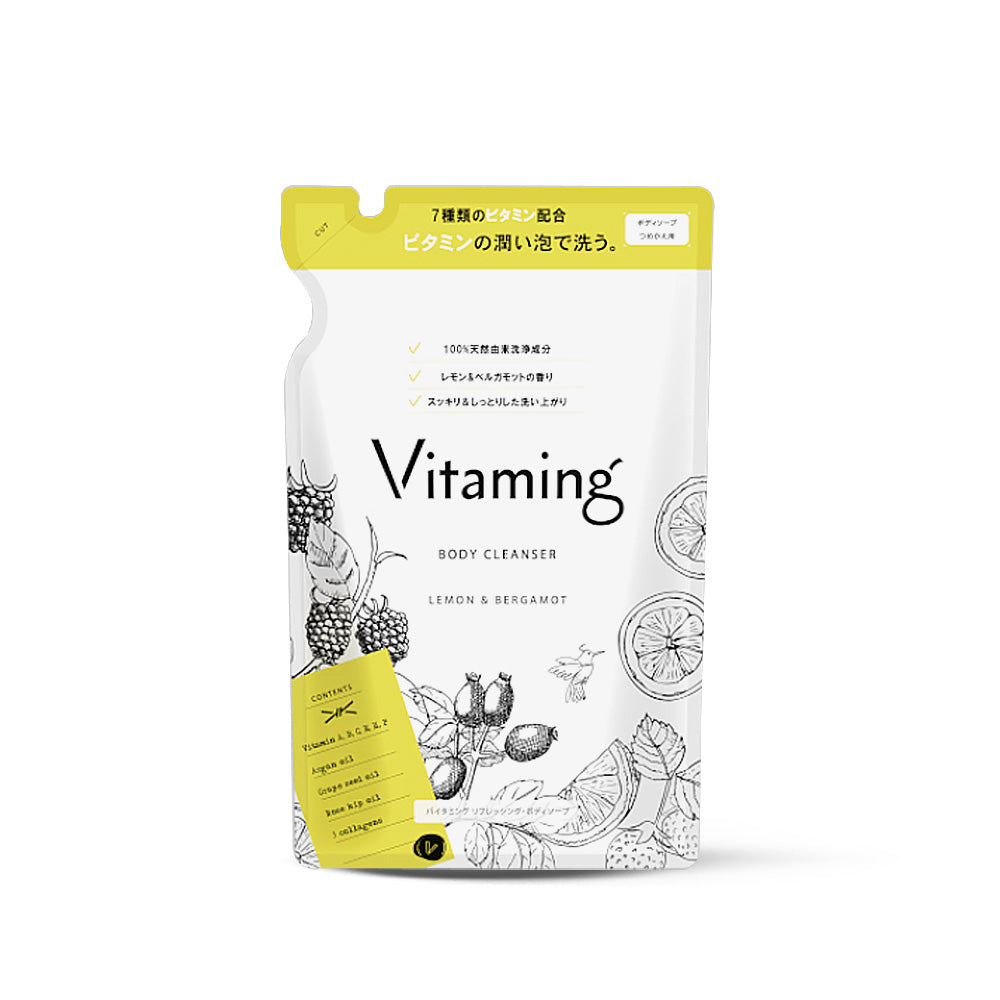 バイタミング リフレッシング・ボディソープ 詰め替え 400ml – Vitaming